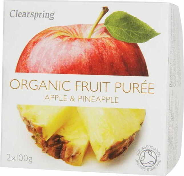 Apfel-Ananas-Dessert BIO 200 g CLEARSPRING