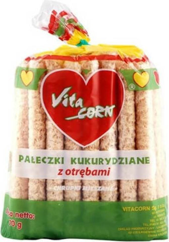 Maissticks mit Kleie 70 g VITACORN