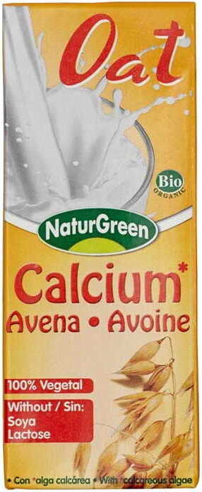 Haferdrink mit Calcium BIO 200 ml NATURGREEN