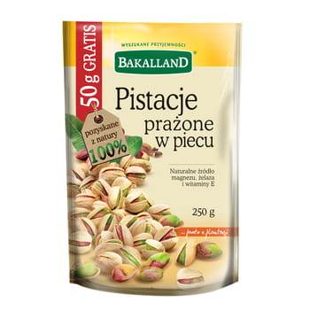 Bakalland geröstete Pistazien 200g+50g gratis