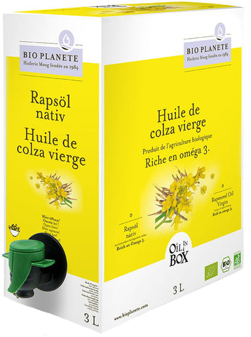 Natives Rapsöl BIO 3 L - HORECA BIO PLANETE