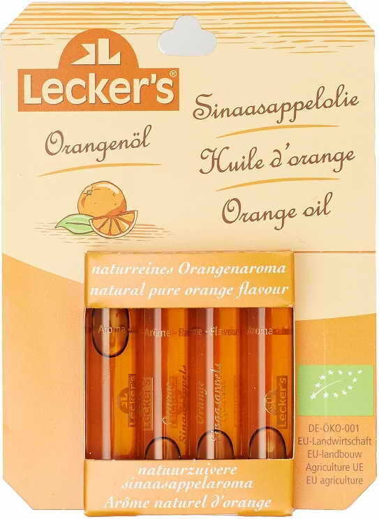 Orangenaroma BIO 4x2 ml LECKER'S