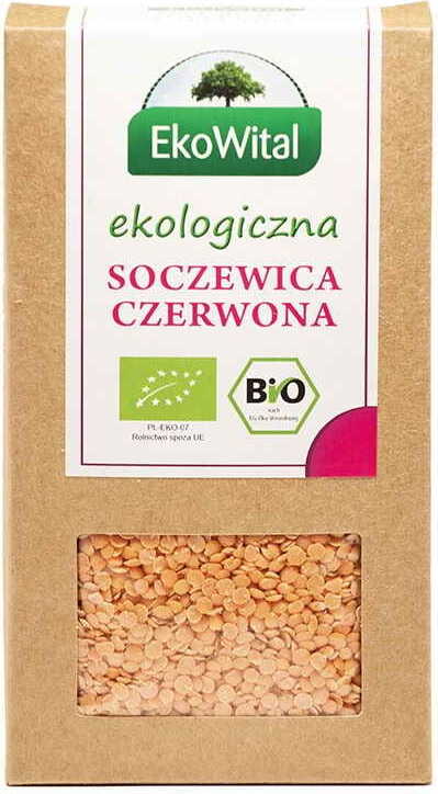 Rote Linsen BIO 500 g EKOWITAL