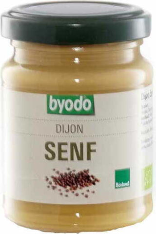 Dijon Mustard ORGANIC 125 Ml BYODO – Biolaboratorium