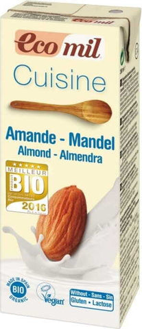 Mandel-Alternative zu Sahne BIO 200 ml ECOMIL