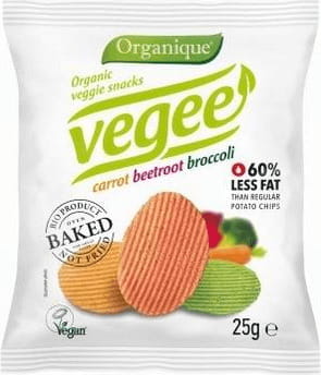 Gemüsechips vegee glutenfrei BIO 25 g ORGANIQUE