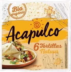 Tortilla BIO 240 g 6 Stück - ACAPULCO