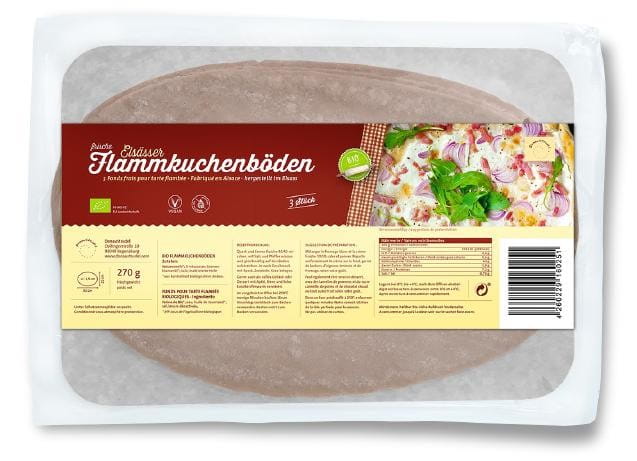 Flammkuchenteig (Tarte Flambee) BIO 270 g - DONAU STRUDEL