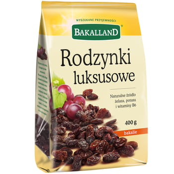 Luxuriöse Bakalland-Rosinen 400 g