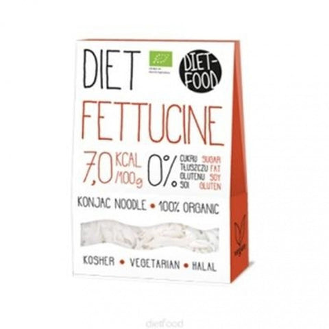 Glutenfreie Fettuccine Shirataki Pasta BIO 300 g DIÄT - LEBENSMITTEL