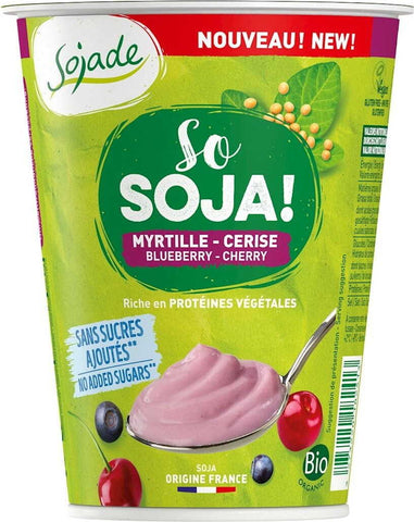 Beeren-Kirsch-Sojaprodukt BIO 400 g - SOJADE