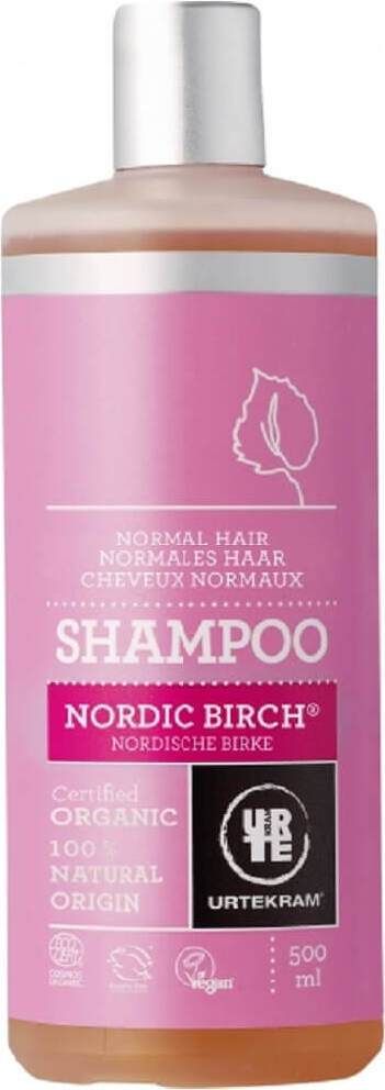 Nordisches Birkenshampoo für normales Haar BIO 500 ml URTEKRAM