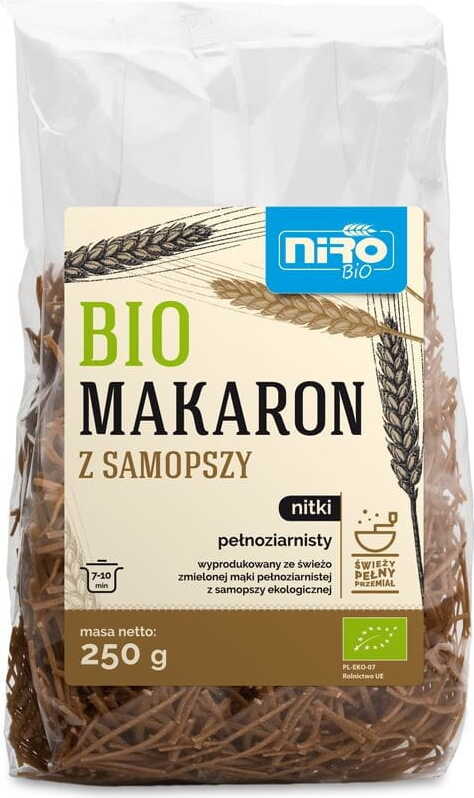 Vollkornnudeln (Einkorn) BIO 250 g - NIRO