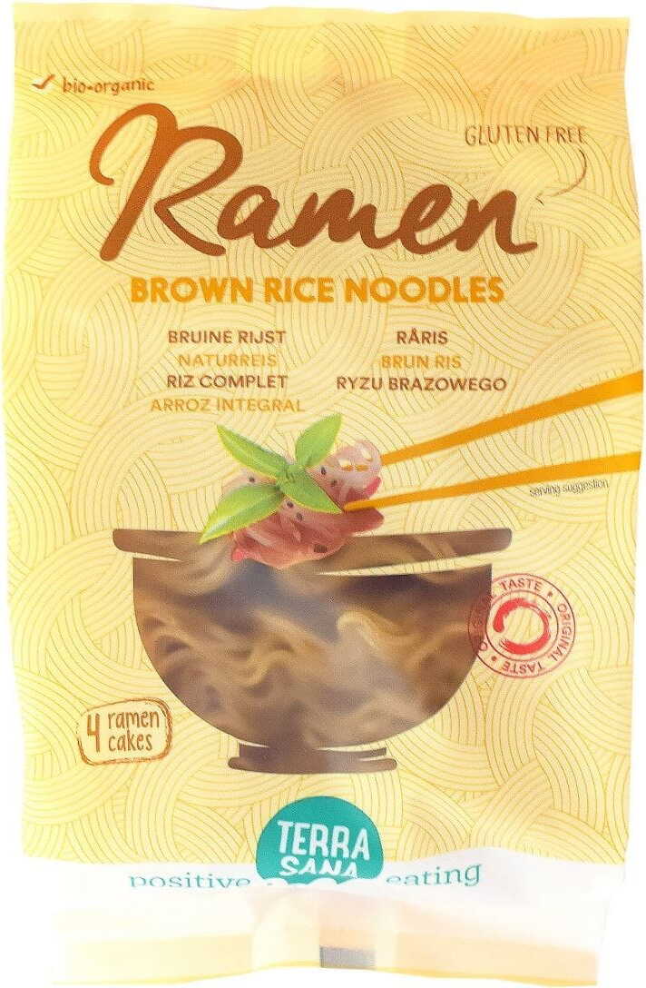 Ramen-Nudeln aus Naturreis glutenfrei BIO 280 g - TERRASANA