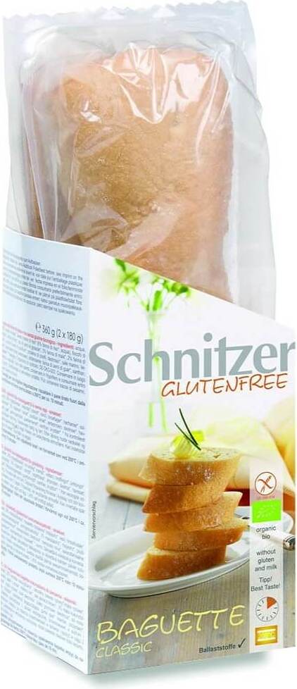 Glutenfreies Maisbaguette BIO 360 g SCHNITZER