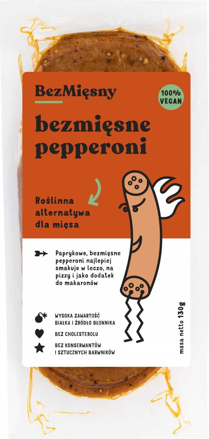 Vegane Peperoni 130 g FLEISCHLOSES FLEISCH