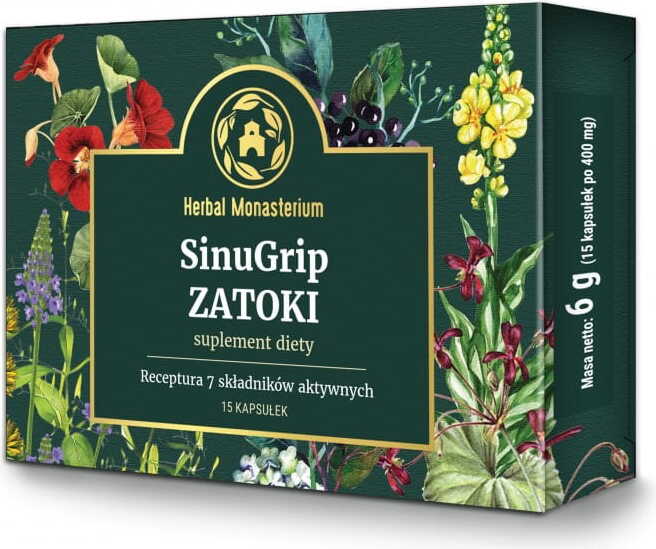 Sinogrip Sinus 15 Kapseln HERBAL MONASTERIUM