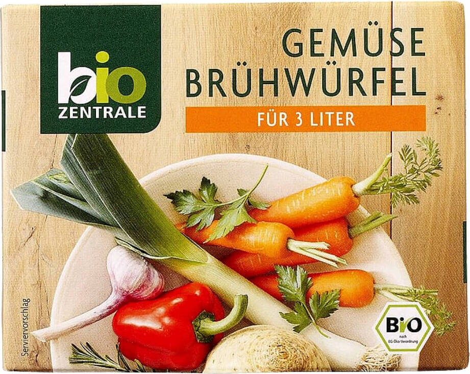 Gemüsebrühwürfel 60g ECO - BIO - ZENTRALE