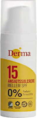 Sonnencreme für das Gesicht LSF 15 50 ml DERMA SUN