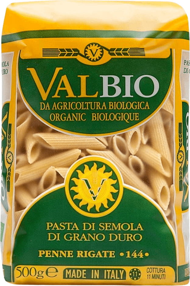 Penne Rigate (Grieß) Nudeln BIO 500 g - VALBIO