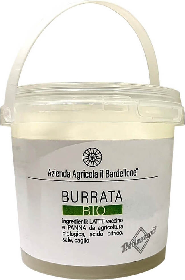 Burrata-Käse BIO 125 g - ANZIENDA AGRICOLA IL BARDELLONE