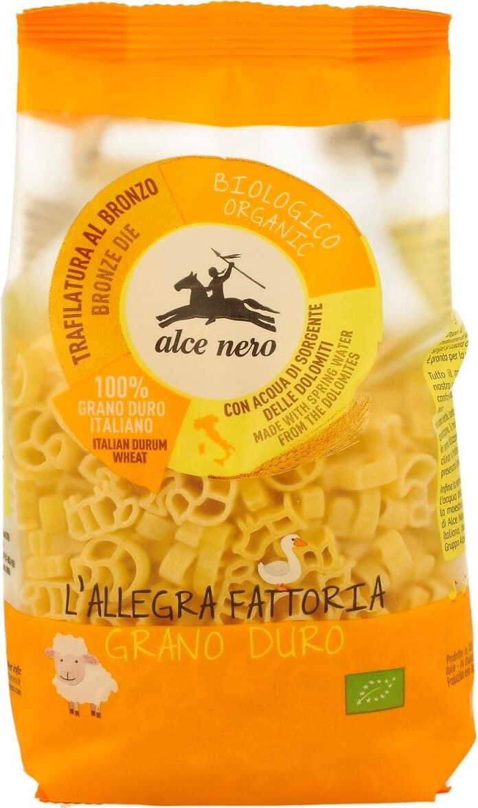 Pasta (Grieß) Bauernhof BIO 250 g - ALCE NERO