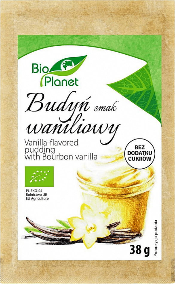 Pudding mit Vanillegeschmack BIO 38 g - BIO PLANET