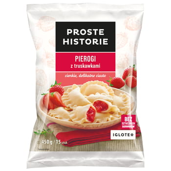 Gefrorene Knödel mit Erdbeeren Simple Stories 450g