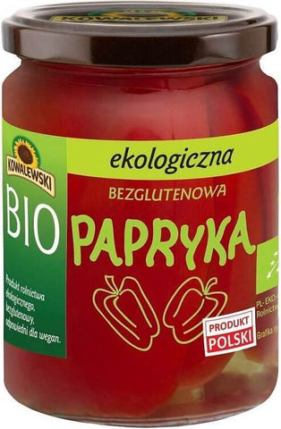 Glutenfrei eingelegter Pfeffer BIO 480 g (220 g) - KOWALEWSKI