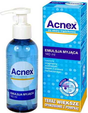 Acnex Waschlotion mit Teebaumöl 140ml FARMINA