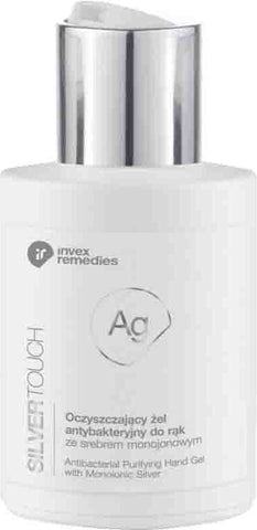 Silver touch reinigendes antibakterielles Handgel mit monoionischem Silber 100 ml INVEX REMEDIES