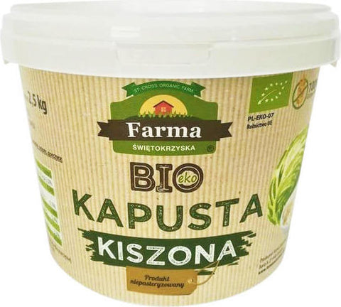 Sauerkraut BIO 3 kg - FARM ŚWIĘTOKRZYSKA