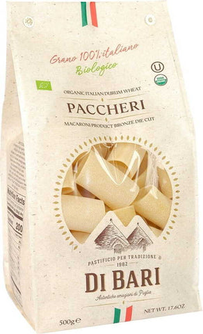 Paccheri (Grieß) Nudeln BIO 500 g - PASTIFICIO DI BARI