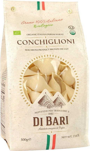 Pasta (Grieß) Conchiglioni BIO 500 g - PASTIFICIO DI BARI