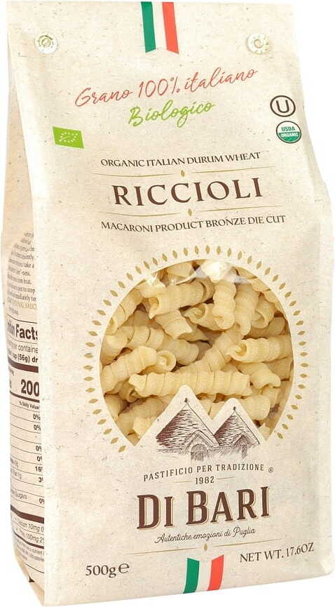 Pasta (Grieß) BIO Riccioli 500 g - PASTIFICIO DI BARI