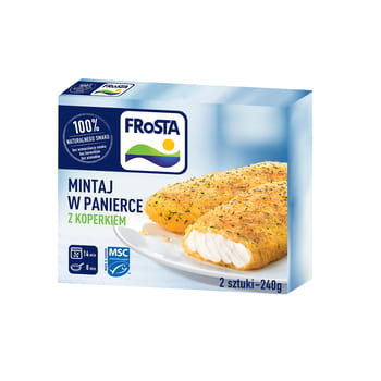 Frosta Seelachs in Paniermehl mit Dill Frosta 240g