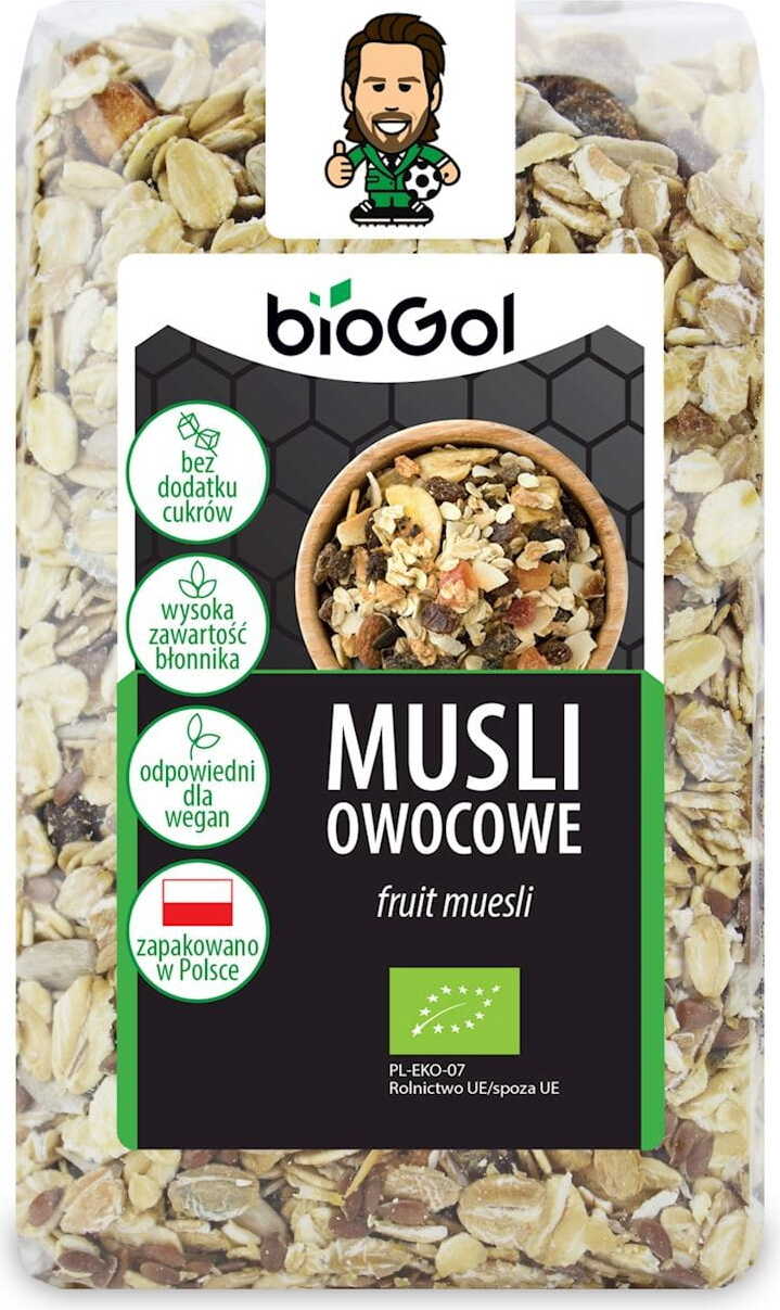 Früchtemüsli BIO 300 g - BIOGOL