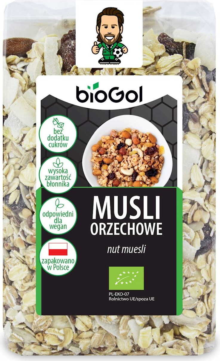 Erdnussmüsli BIO 300 g - BIOGOL