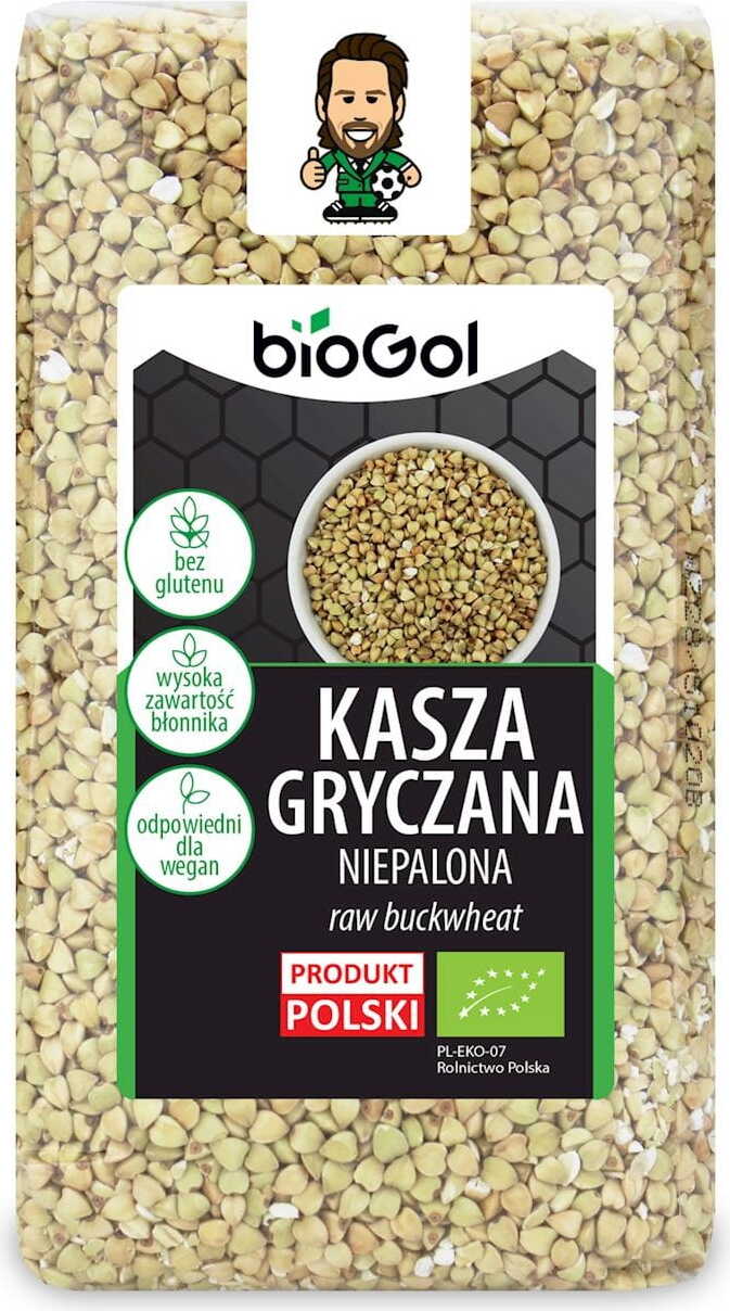 Buchweizengrütze niEPAlona glutenfrei BIO 500 g - BIOGOL