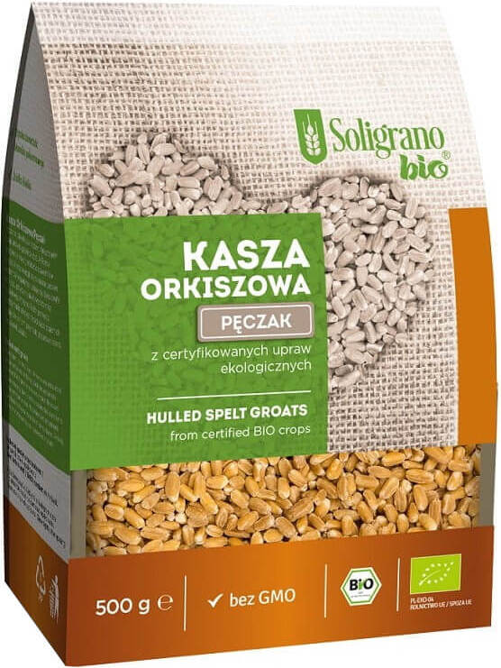 Dinkelgrütze Graupen BIO 500 g - SOLIGRANO