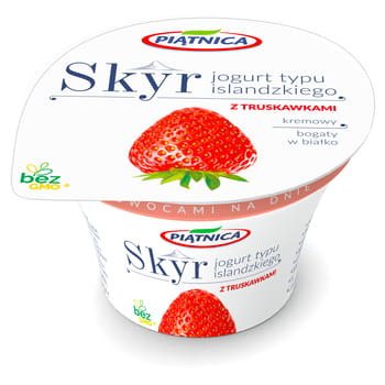 Skyr-Joghurt mit Erdbeeren Piatnica 150g