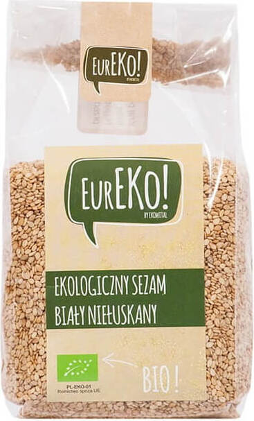 Weißer ungeschälter Sesam BIO 250 g EUREKO