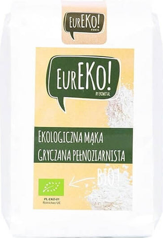 Vollkorn Buchweizenmehl BIO 500 g EUREKO