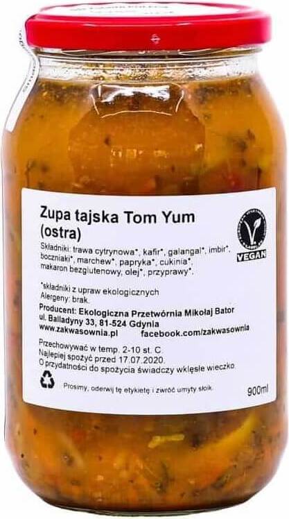 Thailändische würzige Tom-Suppe - Yum BIO 900 ml - ALUMINIUM