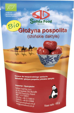 Getrocknete Jujube BIO 180 g - SOLIDA FOOD