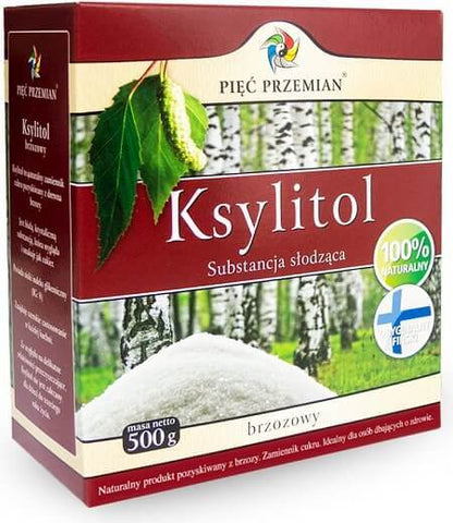 Xylit (Pappschachtel) 500 g - FÜNF ÄNDERUNGEN