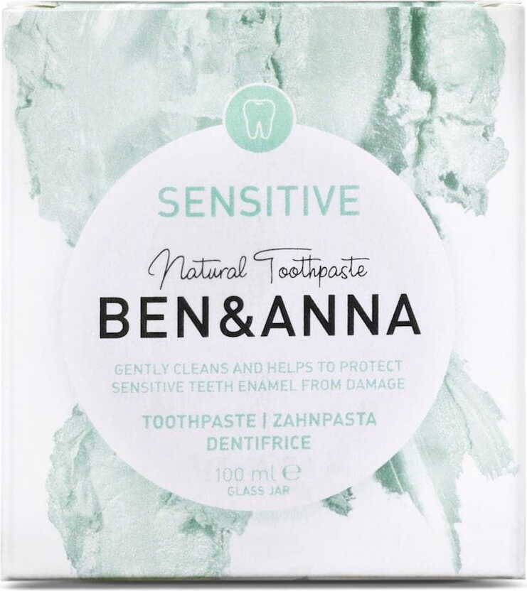 Sensitive Zahnpasta im 100 ml Tiegel - BEN & ANNA