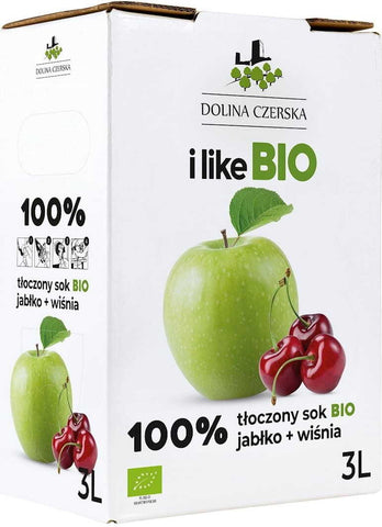 Apfel- und Kirschsaft NFC BIO 3 L - CZERSKA VALLEY