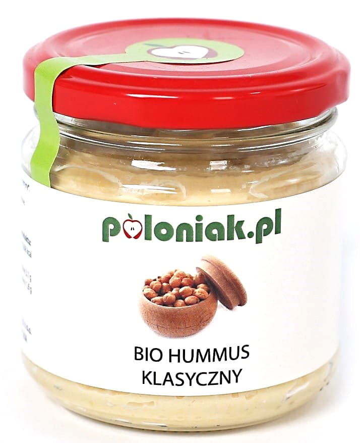 Klassischer Hummus BIO 170 g - POLONIAK