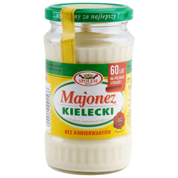 Kielecki-Mayonnaise ohne Konservierungsstoffe Społem 310ml